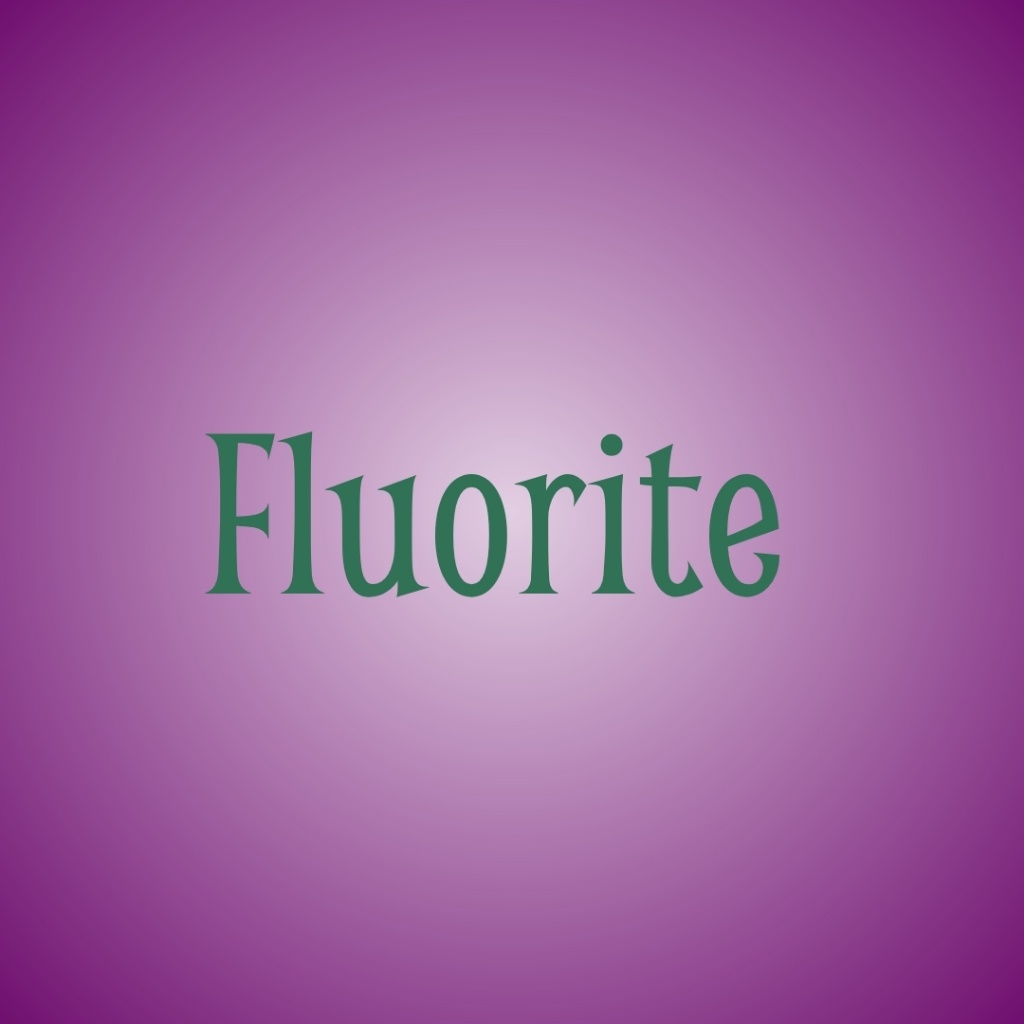 Fluorite Section